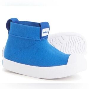 Native Blue and White Boots